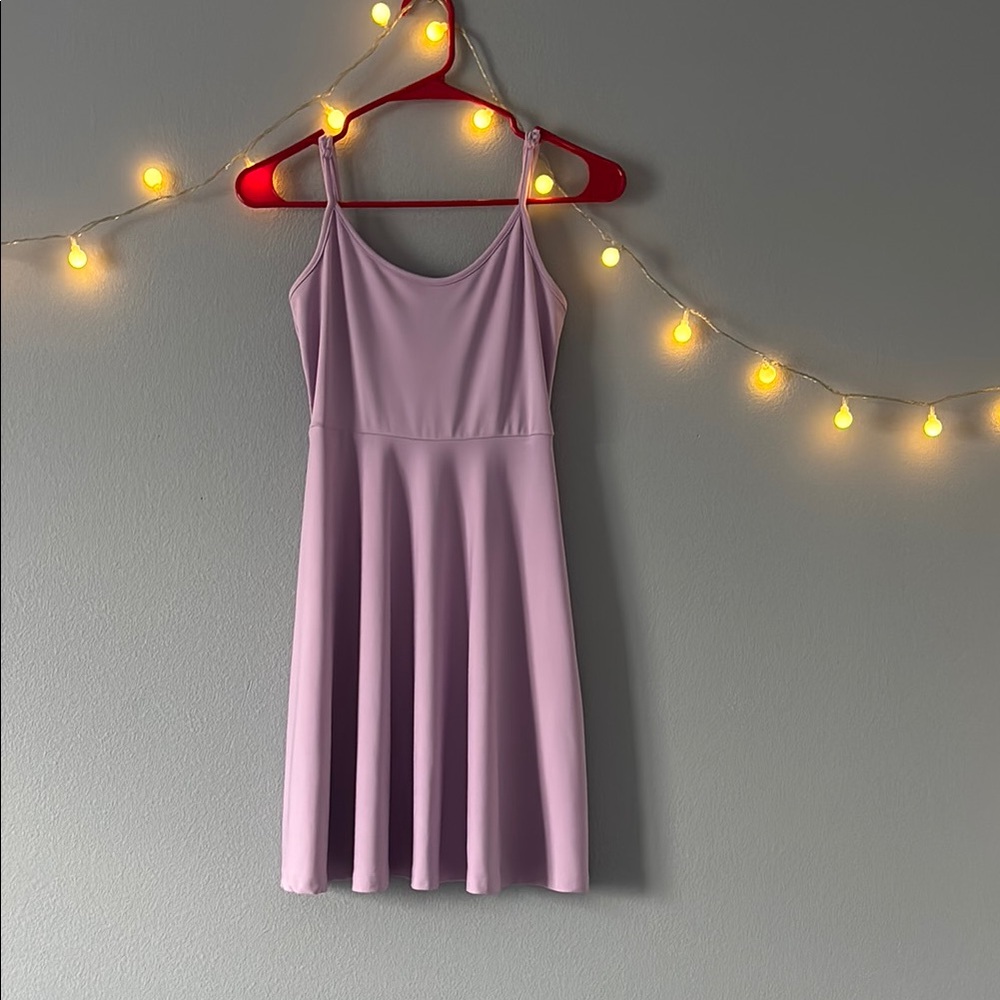SHEIN Lavender Spaghetti Strap Dress